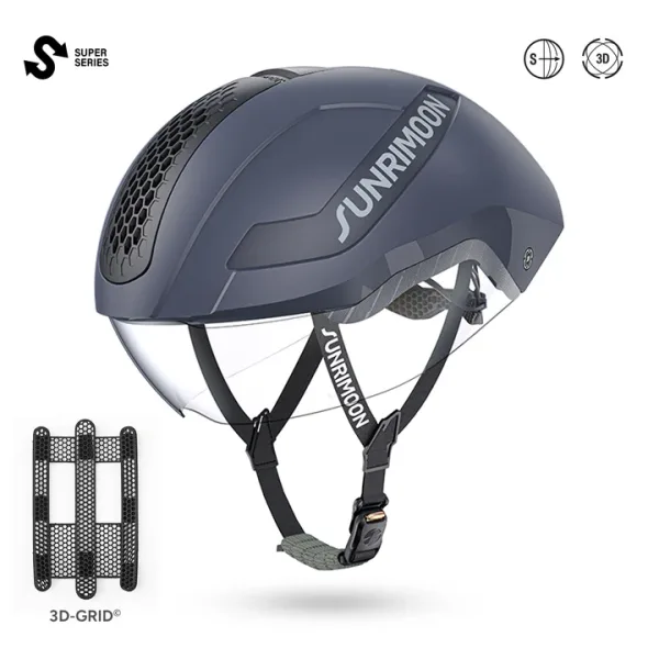 Sunrimoon Starship Aero Cycling TT Triathlon Helmet TT31e - Image 2