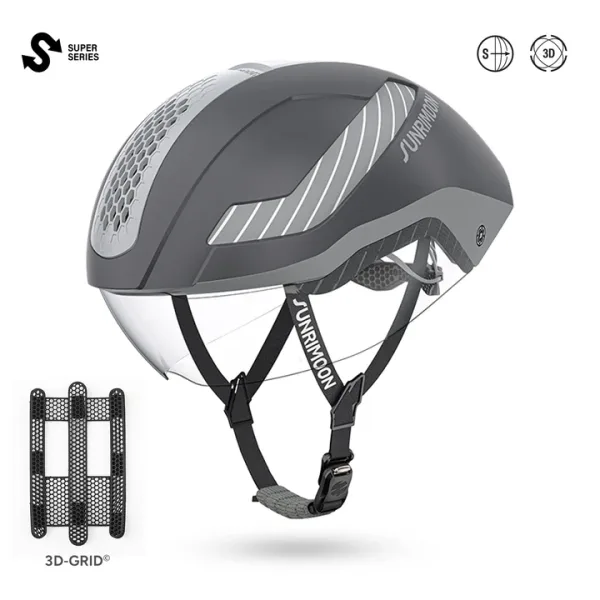 Sunrimoon Starship Aero Cycling TT Triathlon Helmet TT31e - Image 4