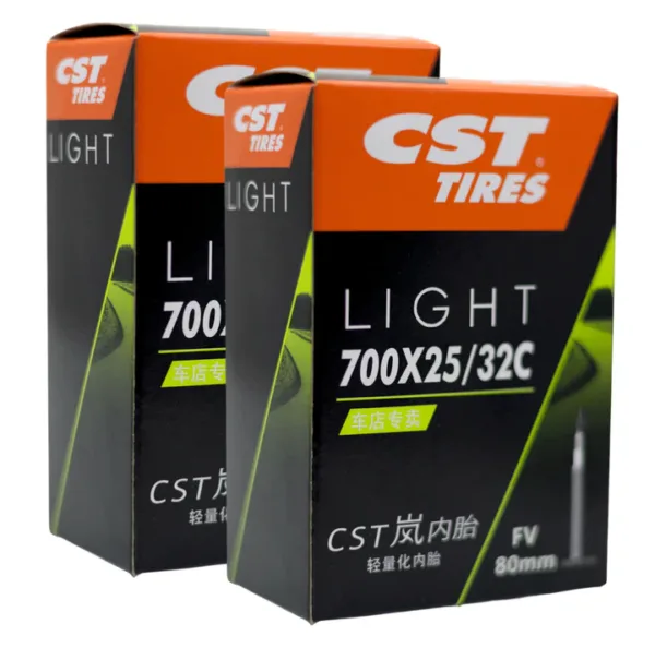 CST Road Bike Inner Tubes 700×25/32C Presta Valve Tube - Image 9