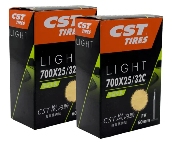 CST Road Bike Inner Tubes 700×25/32C Presta Valve Tube - Image 14