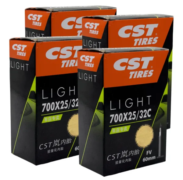 CST Road Bike Inner Tubes 700×25/32C Presta Valve Tube - Image 13