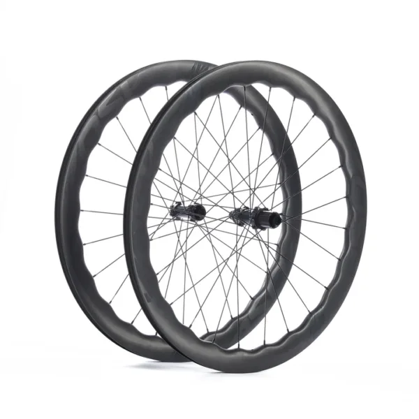 SCOM VOSO Lite Undulating Carbon Wheels Disc Brake Wheelset - Image 13