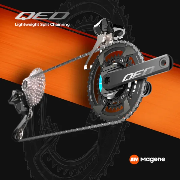 Magene QED Lightweight BCD110 Split Chainring - Image 12