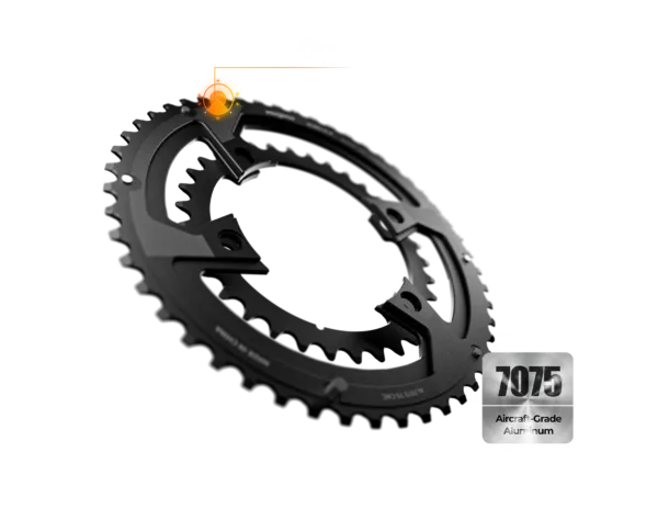 Magene QED Lightweight BCD110 Split Chainring - Image 2