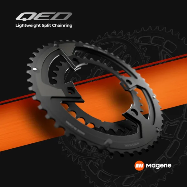 Magene QED Lightweight BCD110 Split Chainring - Image 5