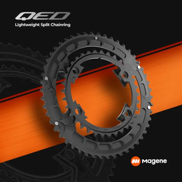 Magene QED Lightweight BCD110 Split Chainring - Image 7