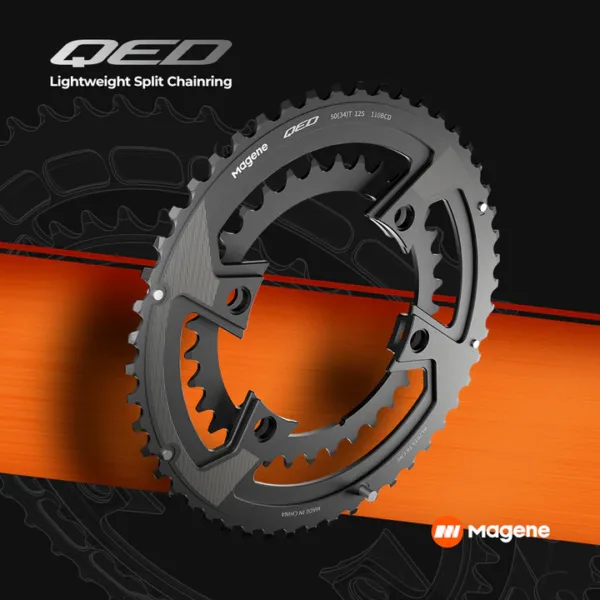 Magene QED Lightweight BCD110 Split Chainring - Image 9