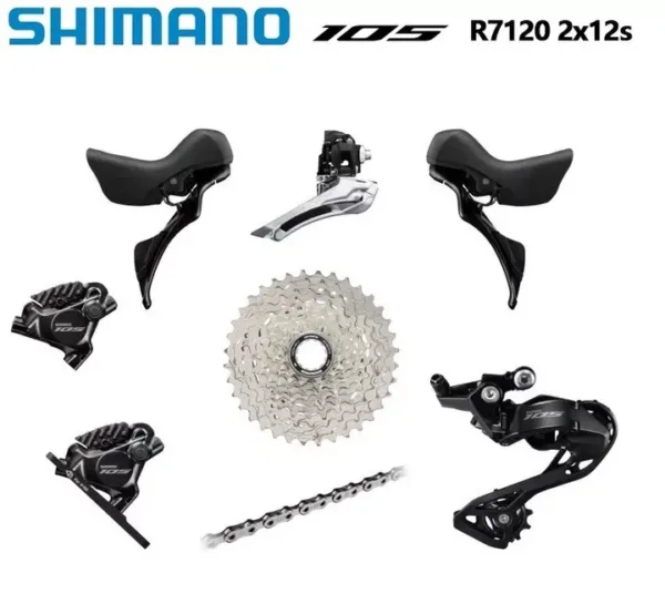 Shimano 105 R7120 12 Speed Mechanical Groupset no Wrapping