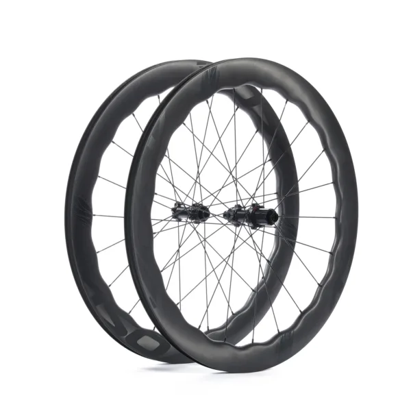 SCOM VOSO Lite Undulating Carbon Wheels Disc Brake Wheelset - Image 3