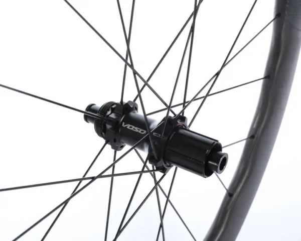 SCOM VOSO Lite Undulating Carbon Wheels Disc Brake Wheelset - Image 4