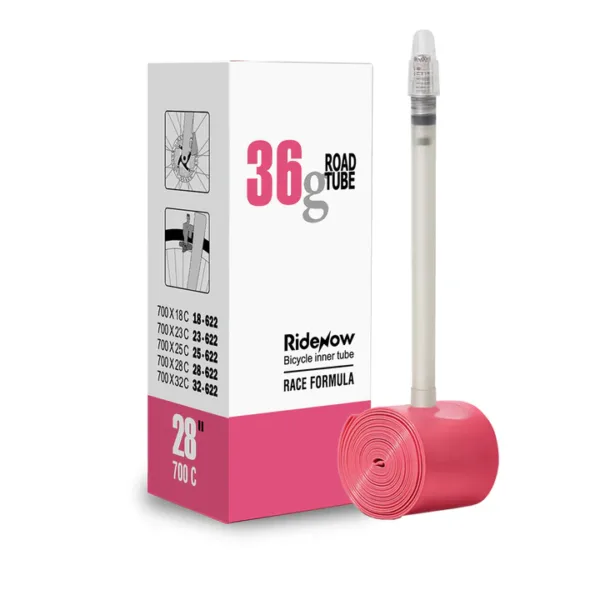 RideNow 700×18-32C Road Bike Inner TPU Tube Presta 36g - Image 7
