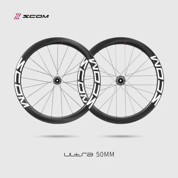 SCOM Ultra Road Carbon Wheels Disc Brake 2025